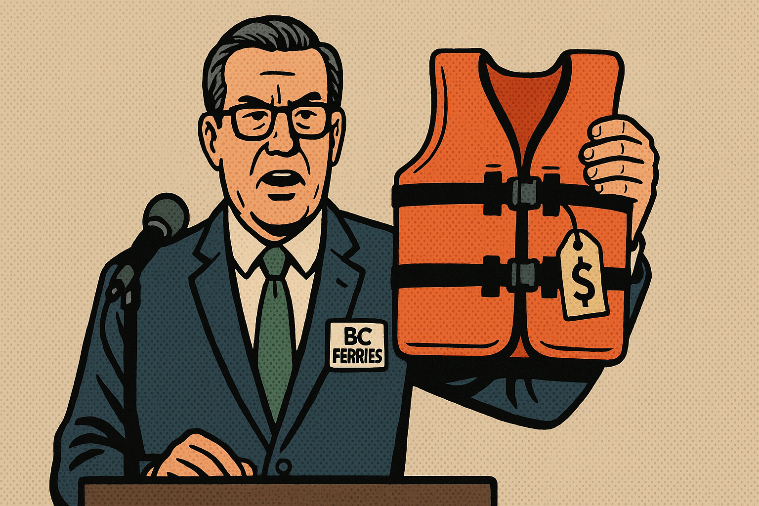 BC Ferries CEO Announces New Policy: Customers to Pay for Own Life Jackets as Federal Funds Are ‘Busy Elsewhere’