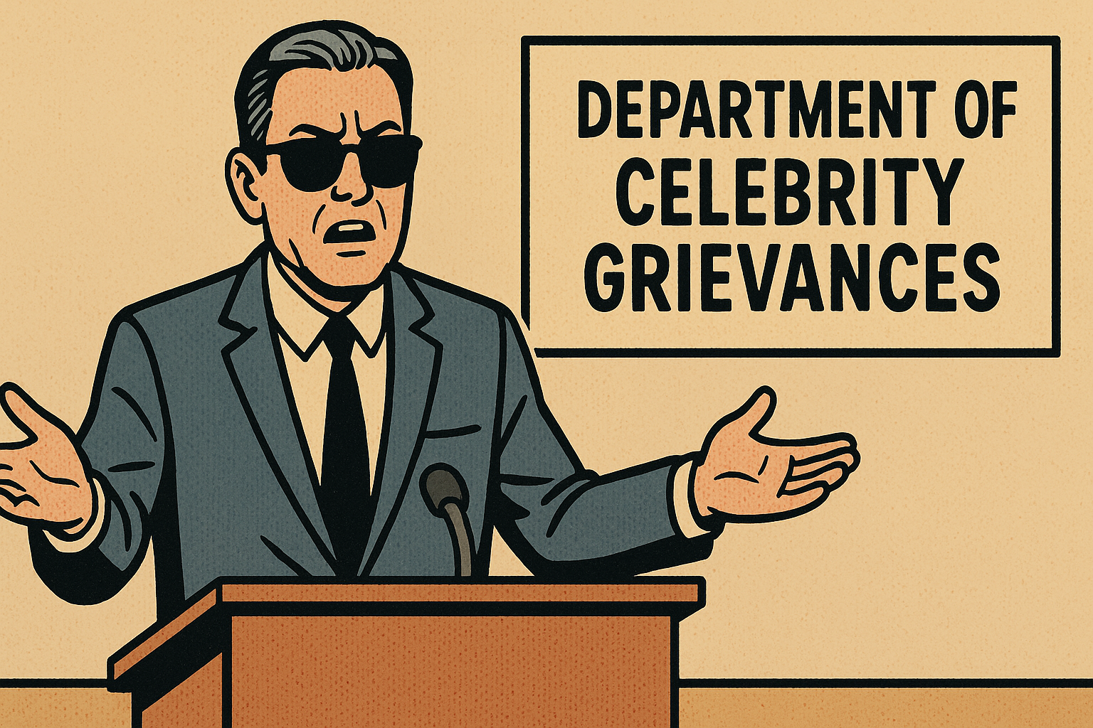 Beloved Actor Pair’s Domestic Dispute Inspires New Government Department for Celebrity Grievances