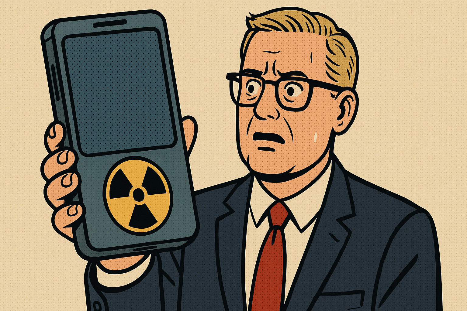 British-American Pact Reached to Power New Era of Confusion with Nuclear-Powered Smartphones