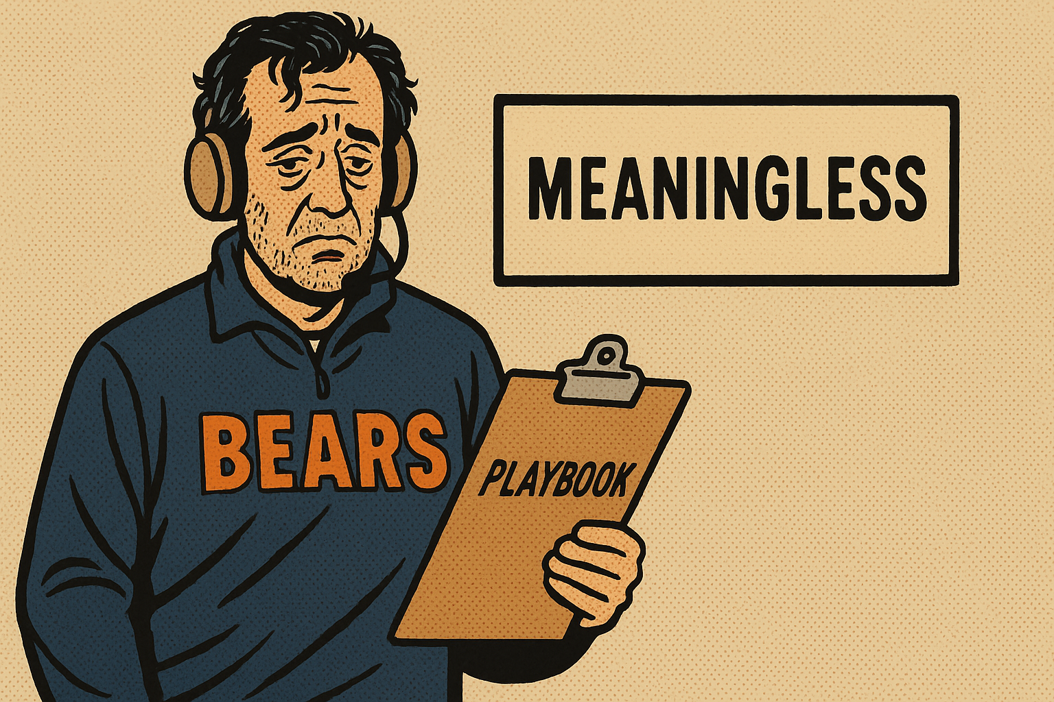 Chicago Bears Hire Existentialist Philosopher as Offensive Coordinator, Assert That All Yardage Is Meaningless