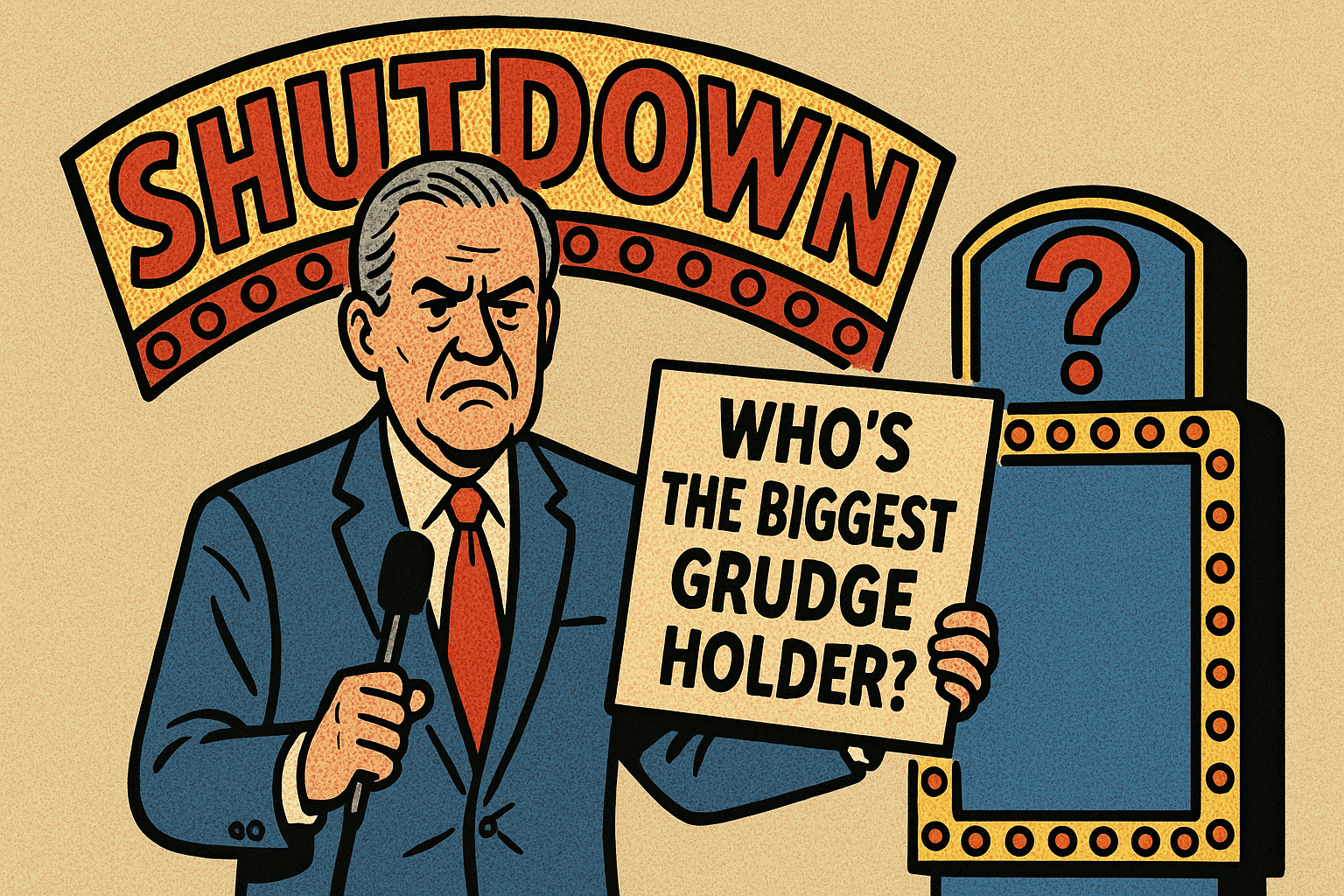 Congress Announces New Shutdown Game Show: “Who’s the Biggest Grudge Holder?