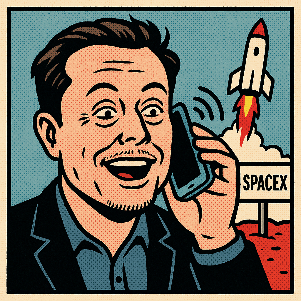 Elon Musk Announces Plan to Launch SpaceX Cellular Network, Promises Spotty Coverage on Mars by 2025