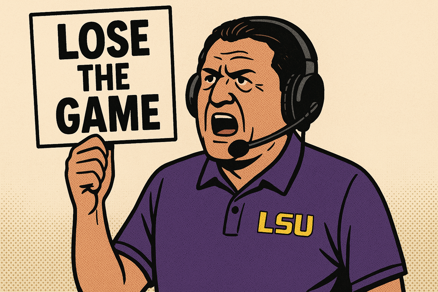 LSU Coach Unveils Revolutionary Strategy: Winning Games by Losing Them First