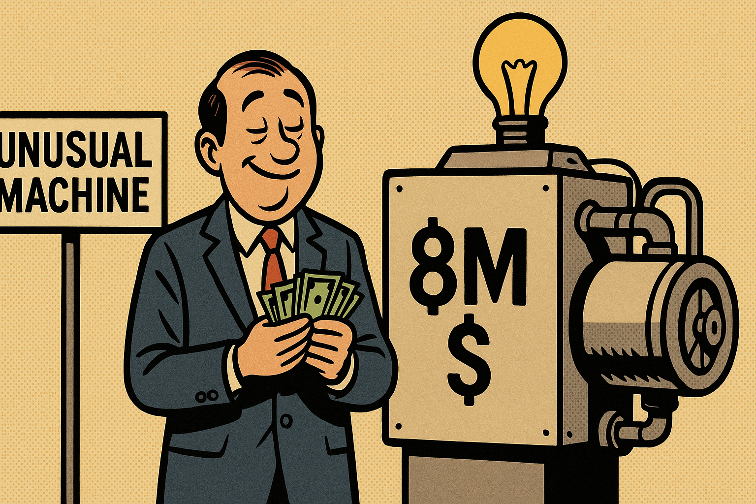 Mysterious Startup Receives $8M to Develop ‘Unusual Machines,’ Investors Express Delightful Ignorance