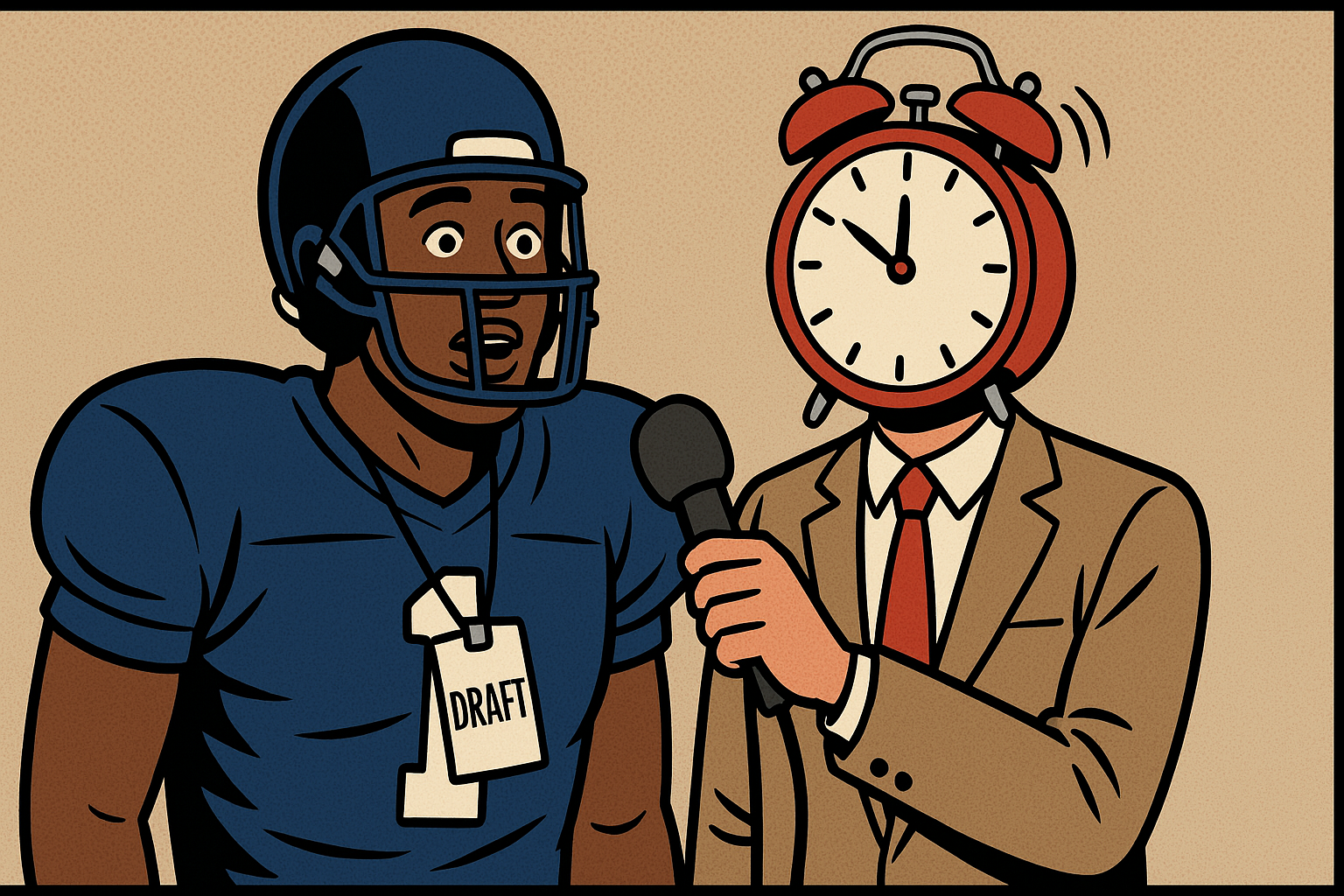 NFL Draft Prospect Accidentally Discovers Cure For Insomnia During Post-Game Interview