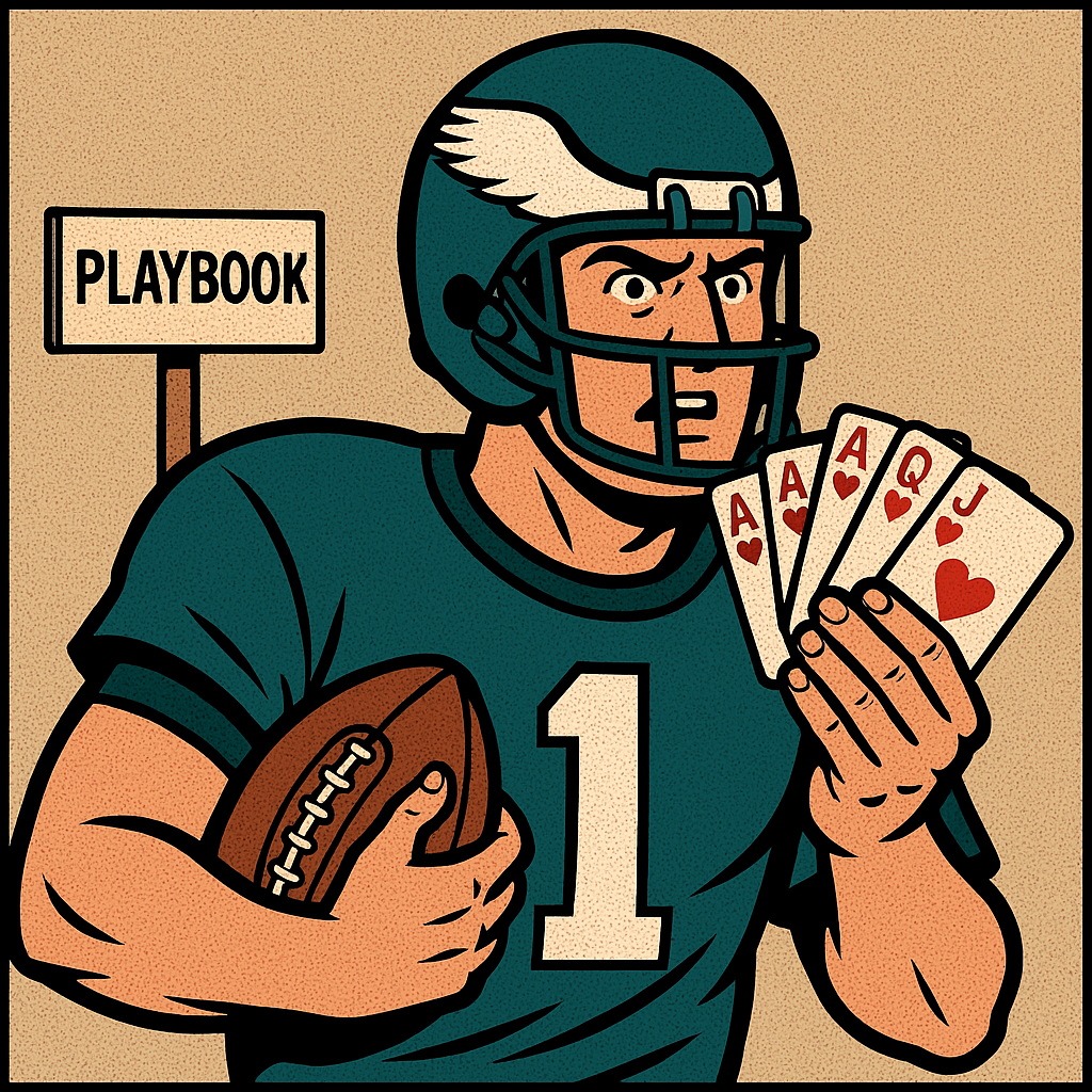 Philadelphia Eagles Announce New Strategy: Replace Playbook with Deck of Cards, Let Fate Decide