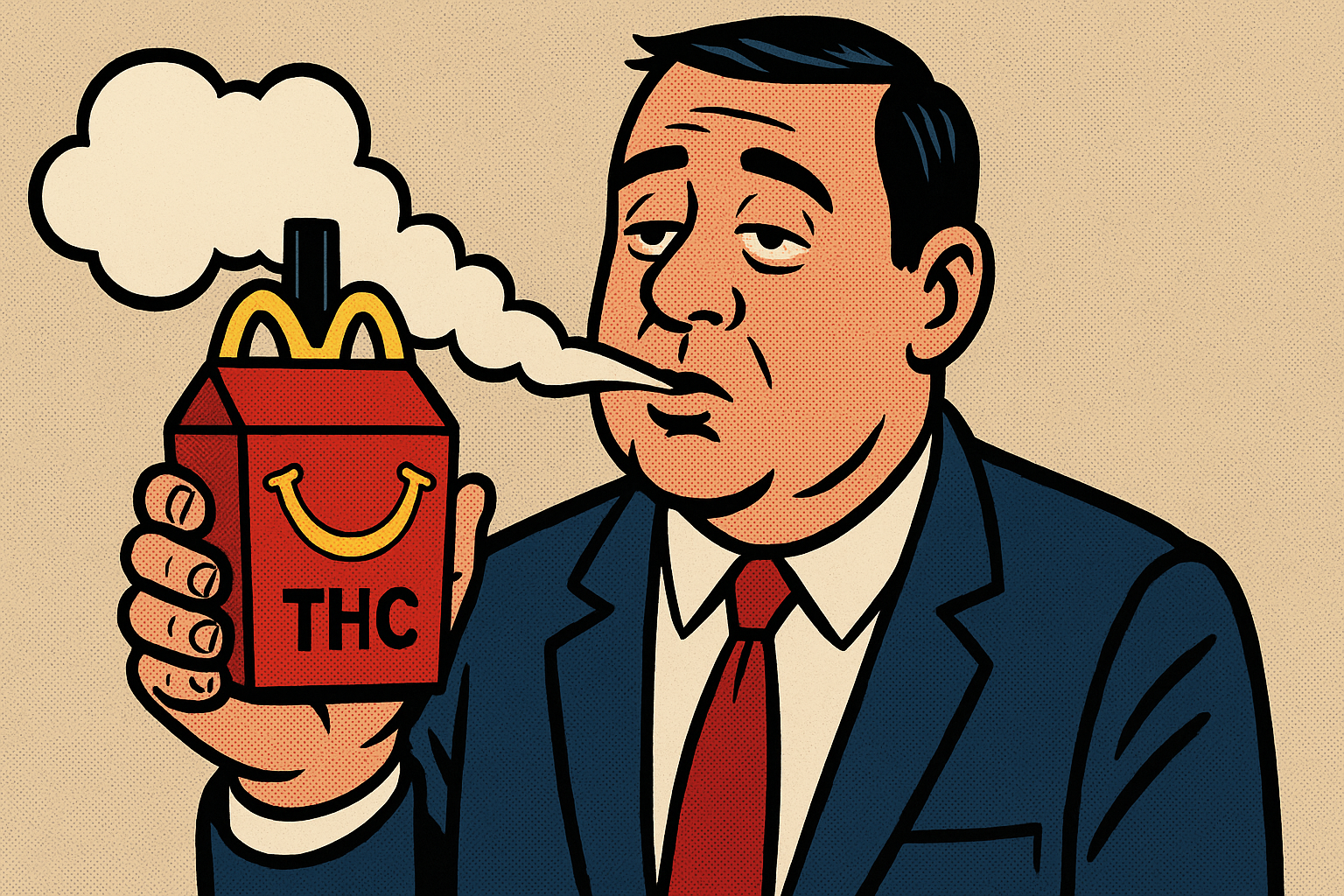 McDonald’s Expands Happy Meal Line with “I’m Puffin’ It” THC Vape Edition