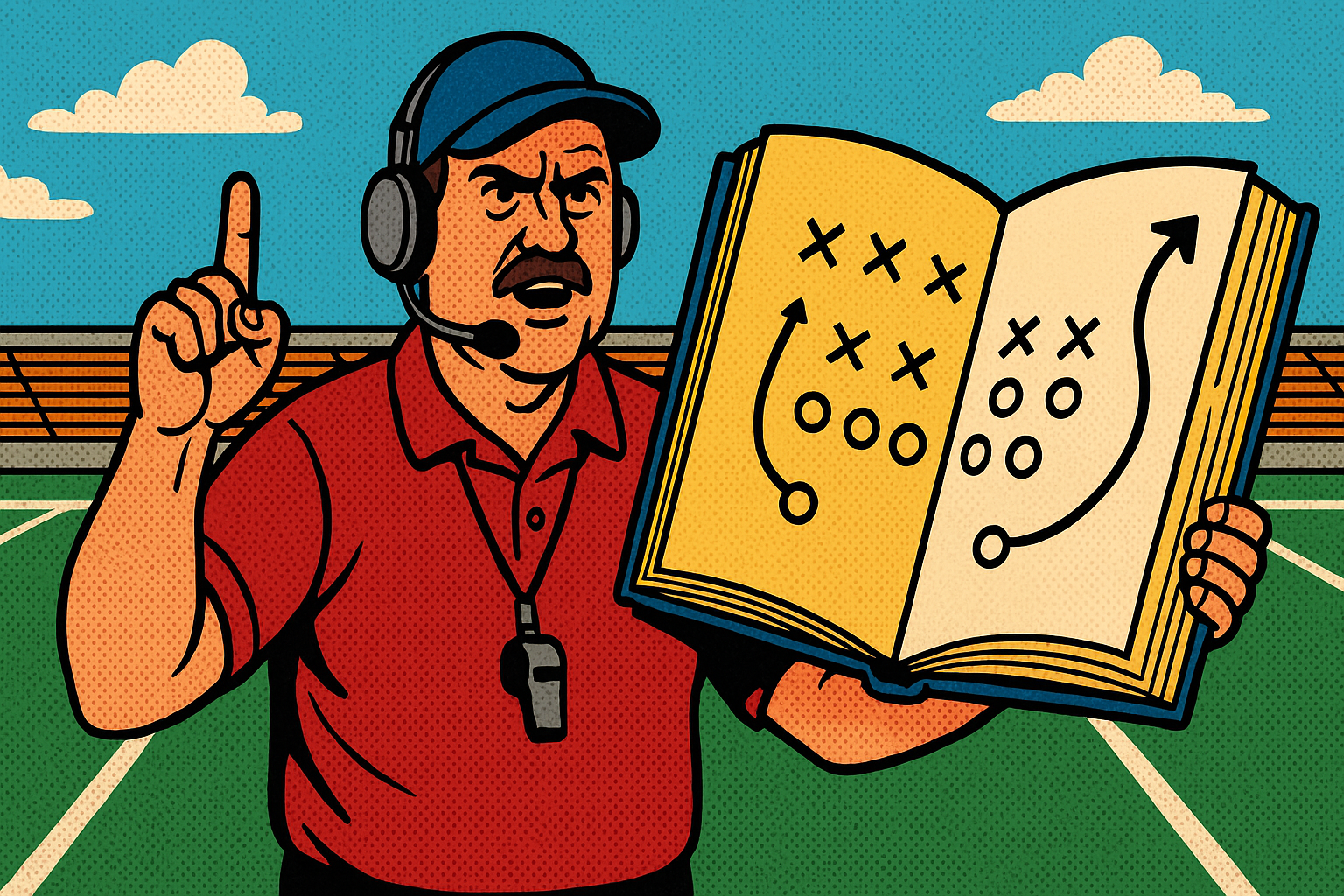 College Football Coach Introduces New Playbook Filled With Personal Regrets and Half-Finished Sudoku Puzzles