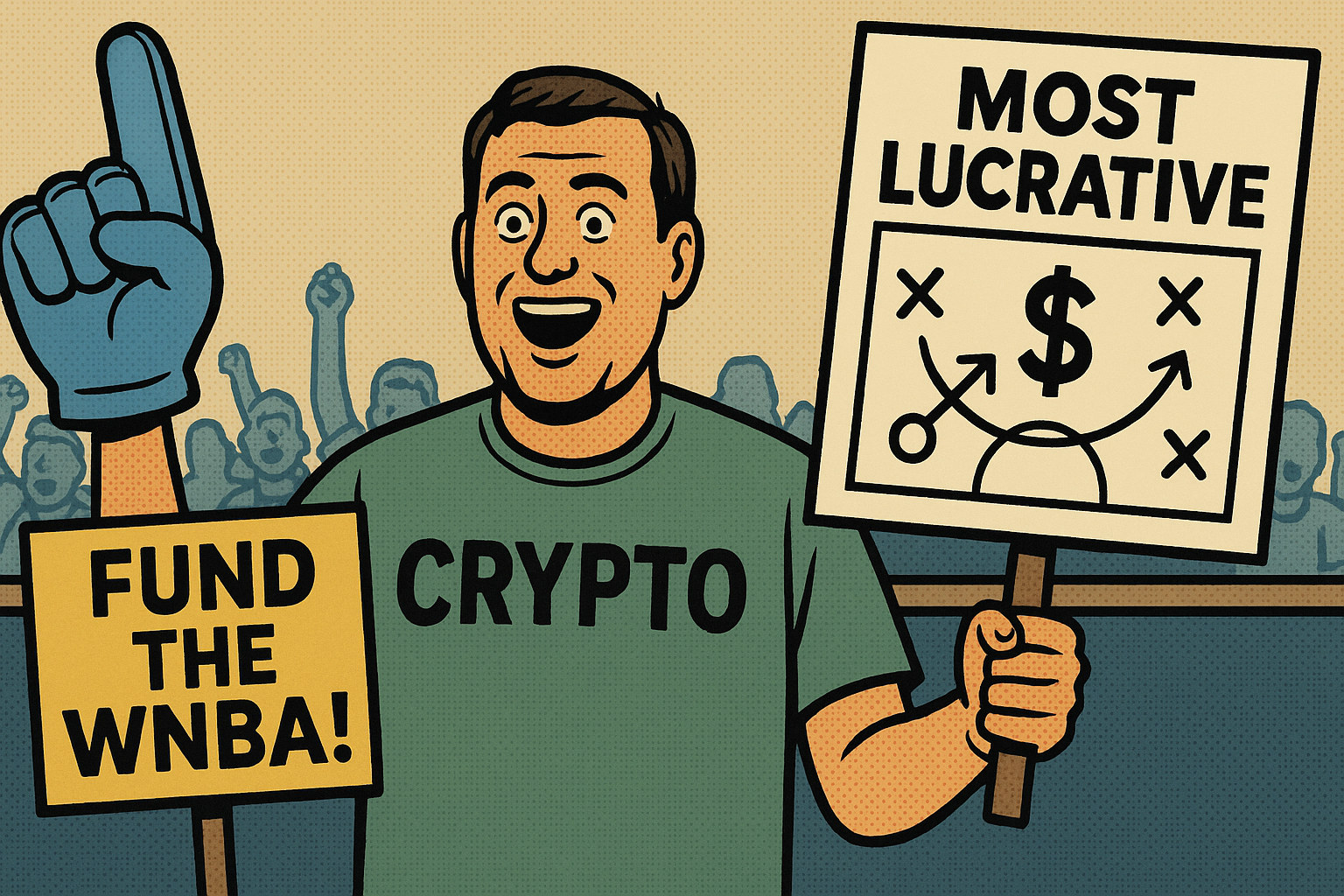 Crypto Enthusiasts Accidentally Fund WNBA’s Most Lucrative Season After Mistaking Sex Toy Incident for NFT Launch