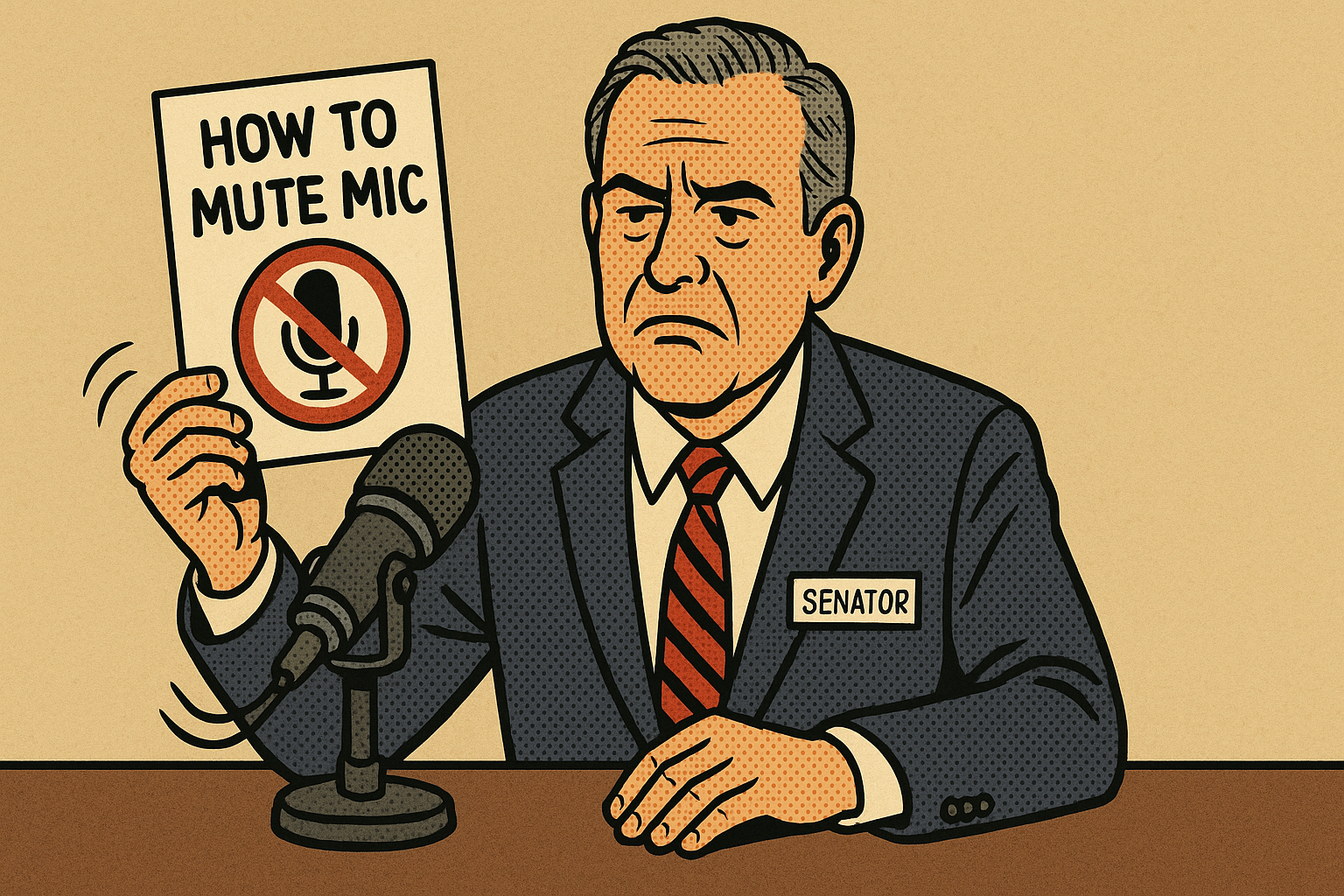 Senator Accidentally Hosts Podcast Episode on How to Mute Microphone, Fails Spectacularly