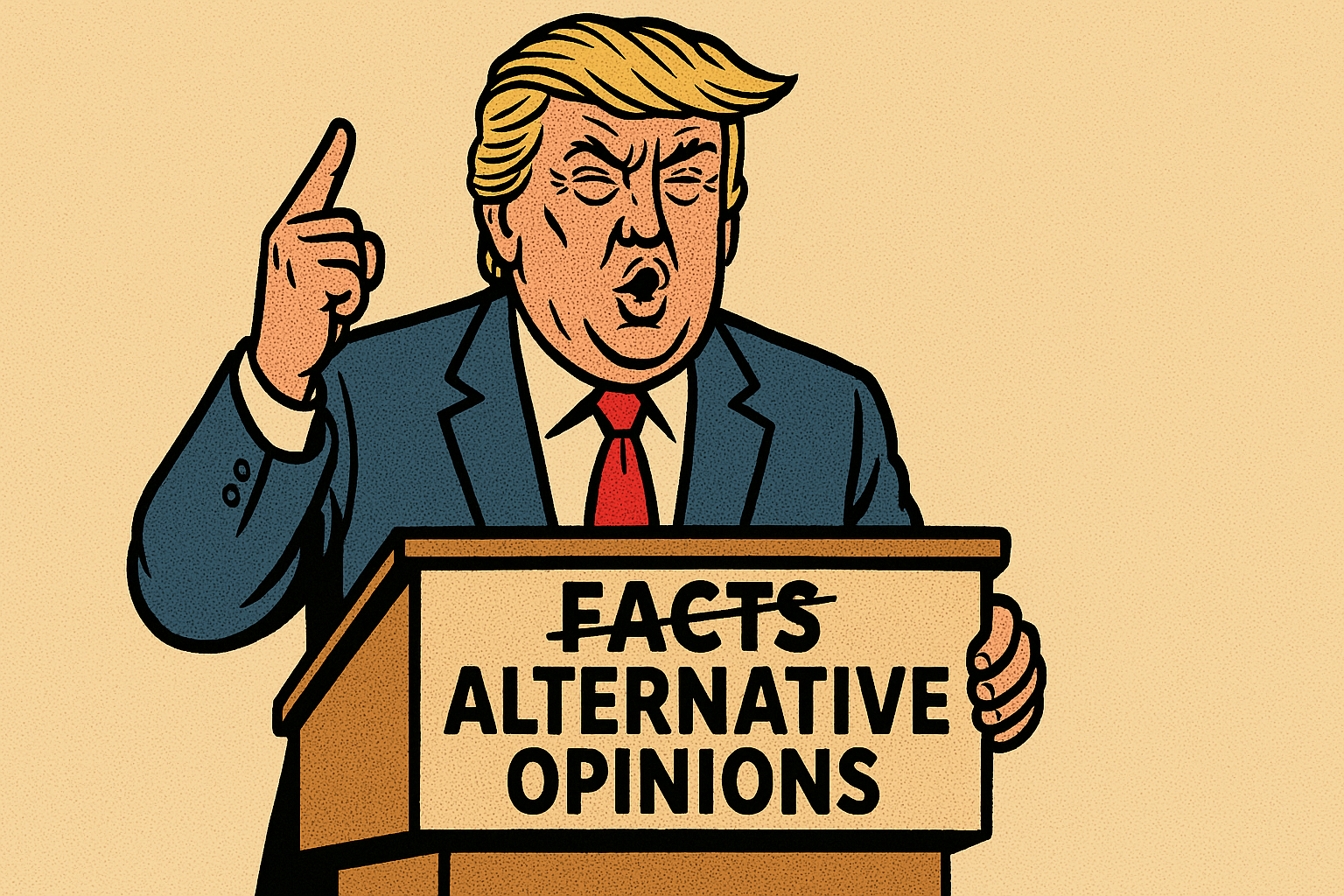 Trump Administration Announces New Initiative to Reclassify Facts as Alternative Opinions, Hopes to ‘Simplify’ Reality