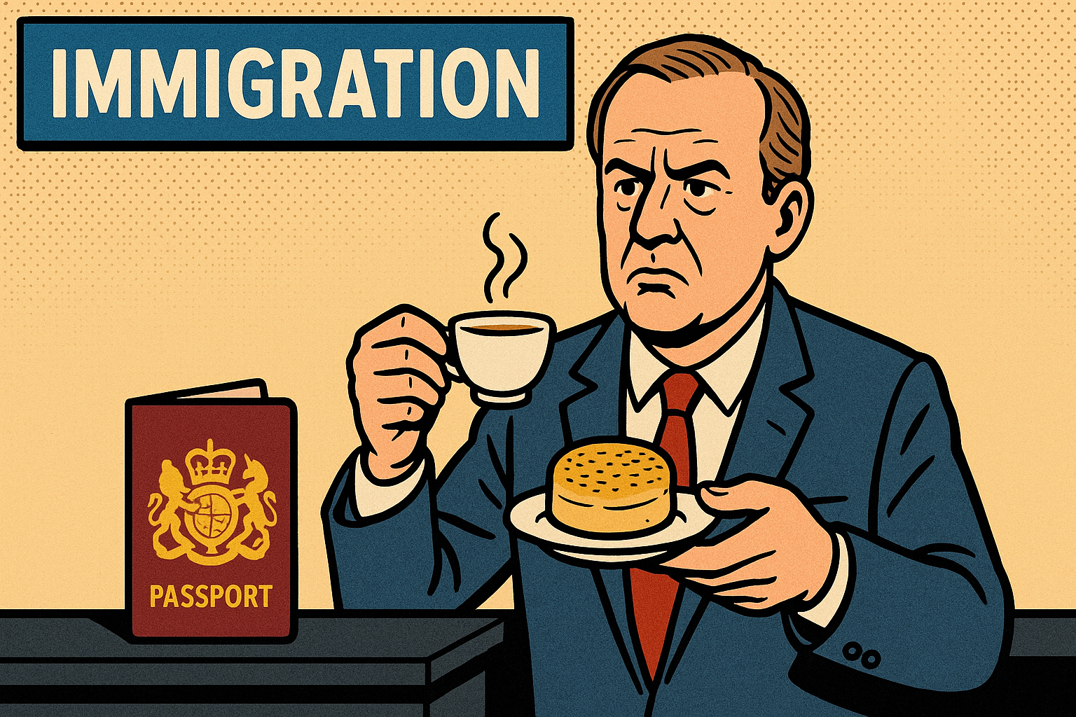 UK Government Proposes ‘Tea & Crumpet Visa’ for Citizens to Access Own Country; Scones Remain Duty-Free