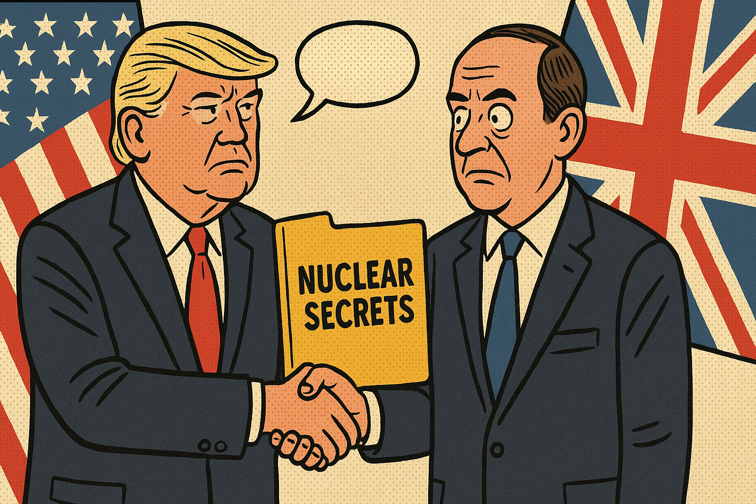 U.S. and Britain Seal Historic Deal to Share Nuclear Secrets and All Future Awkward Silences