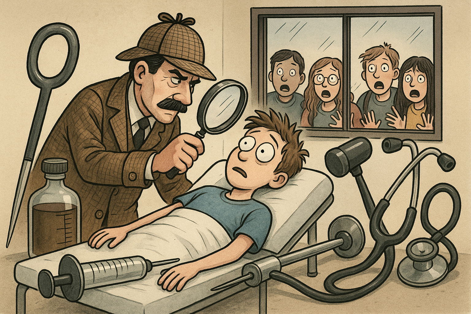 Campus Physician Awarded for Most Thorough Patient Exams, Students Shocked