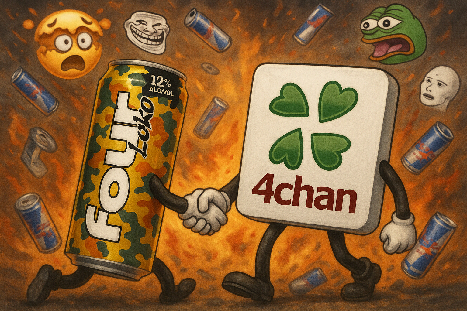 Four Loko announces historic partnership with 4chan