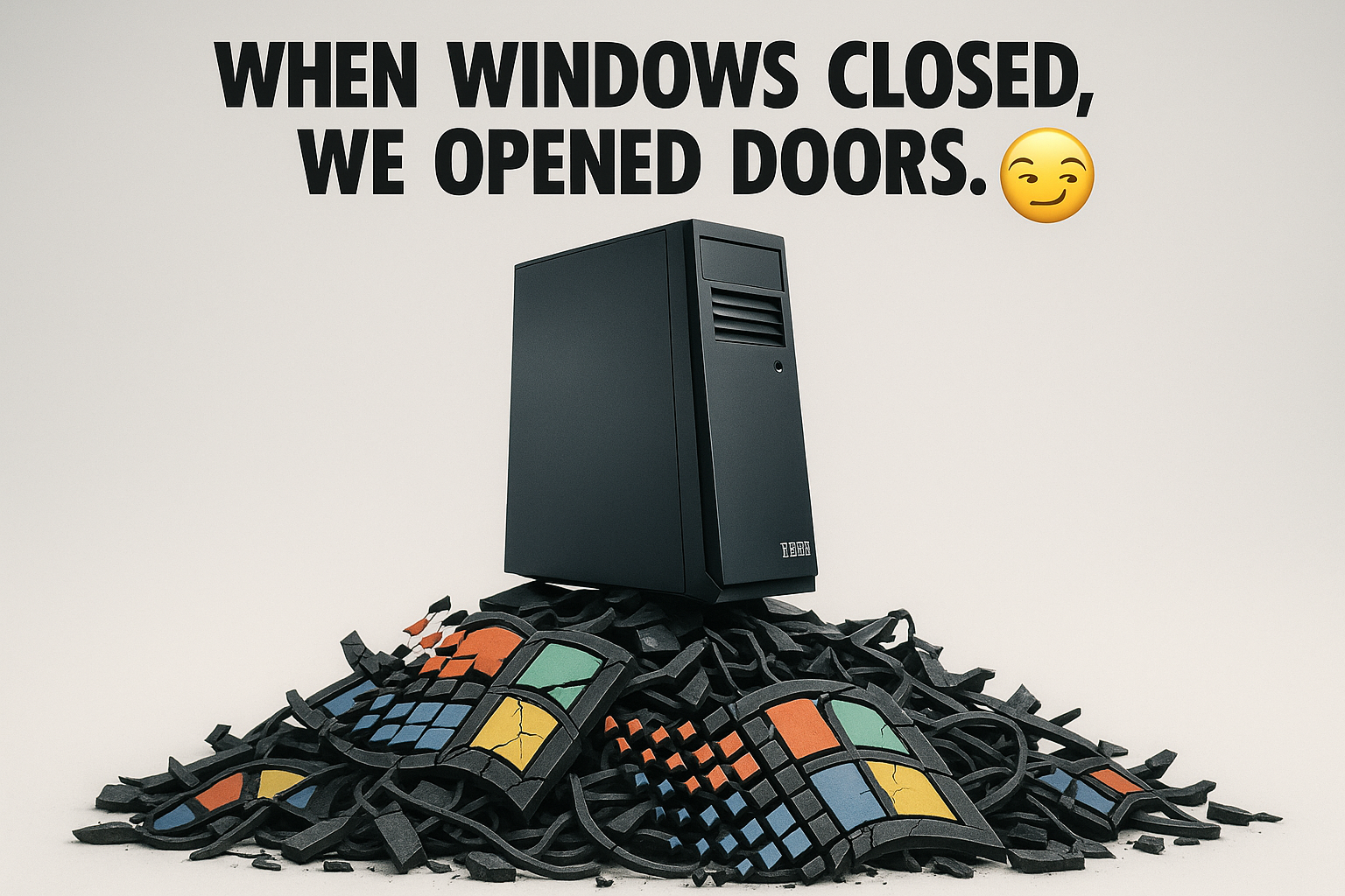 IBM officially announces OS3 – because Microsoft fucked up that bad.