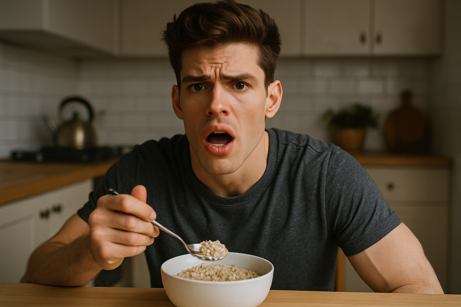 Local Man Achieves Perfect Jawline, Loses Ability to Form Complete Sentences