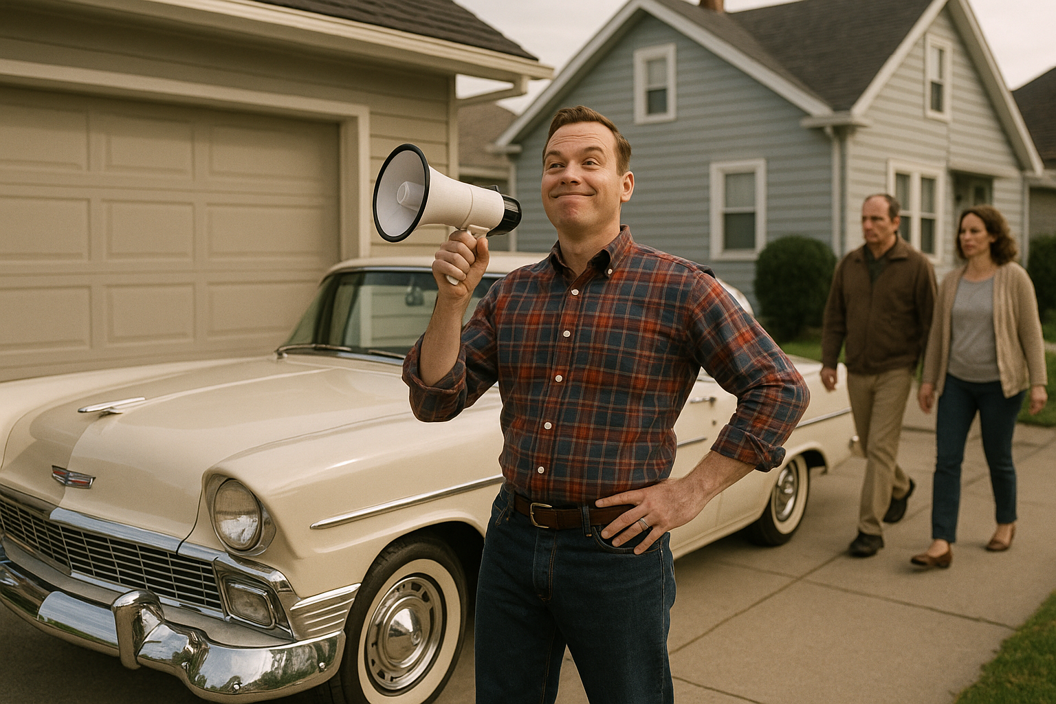 Local Man Drives Classic Car Just Far Enough to Justify Telling Everyone About It