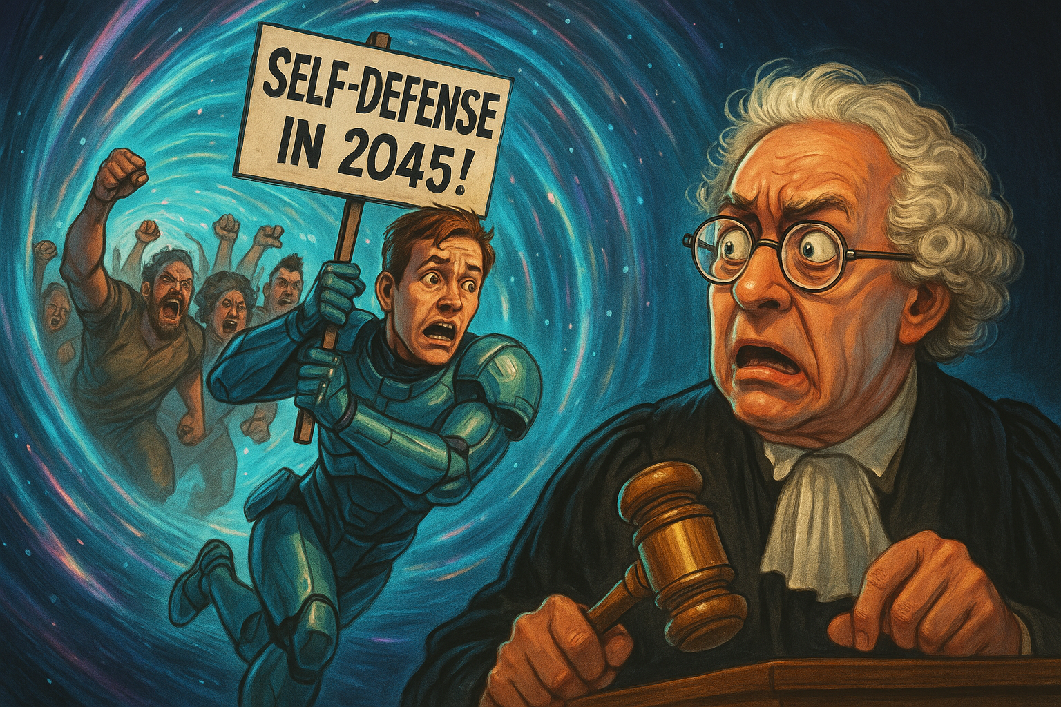 Man Claims Time Travel to Explain Assault Charges: ‘It Was Self-Defense in the Future’