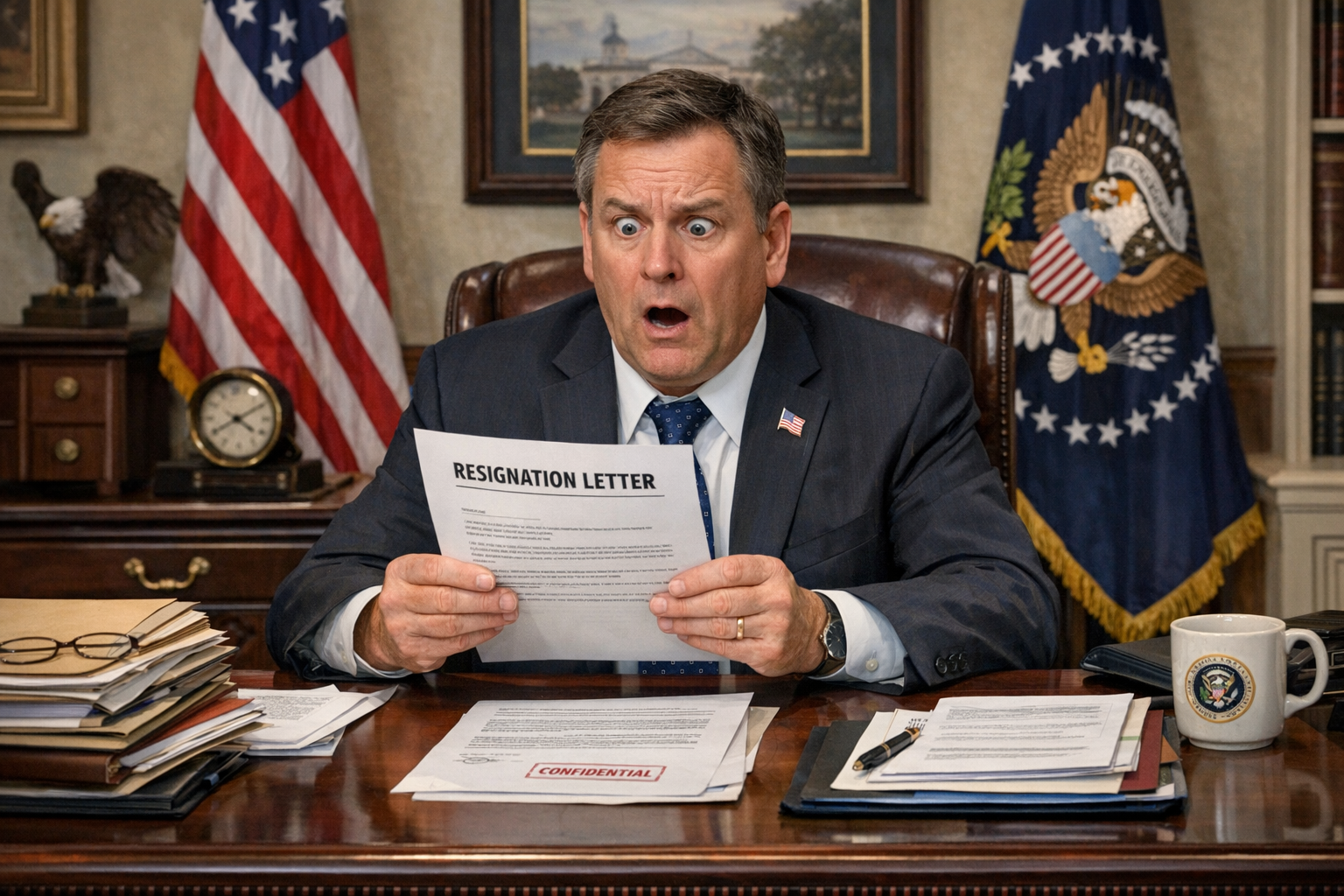 Minister Discovers Politics Involves Politics, Resigns in Shock