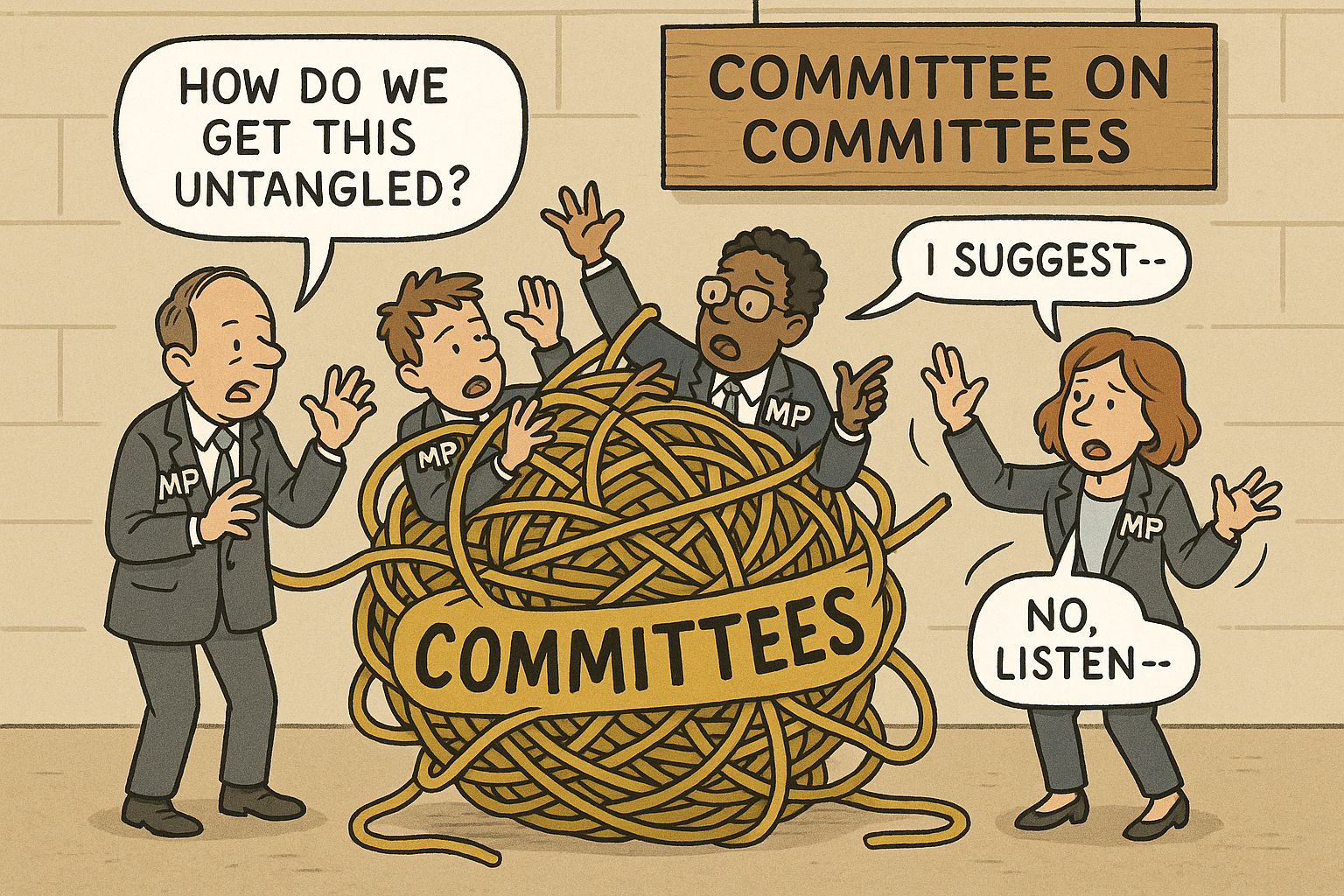 MPs Propose Revolutionary Plan: More Committees to Tackle Committee Overload
