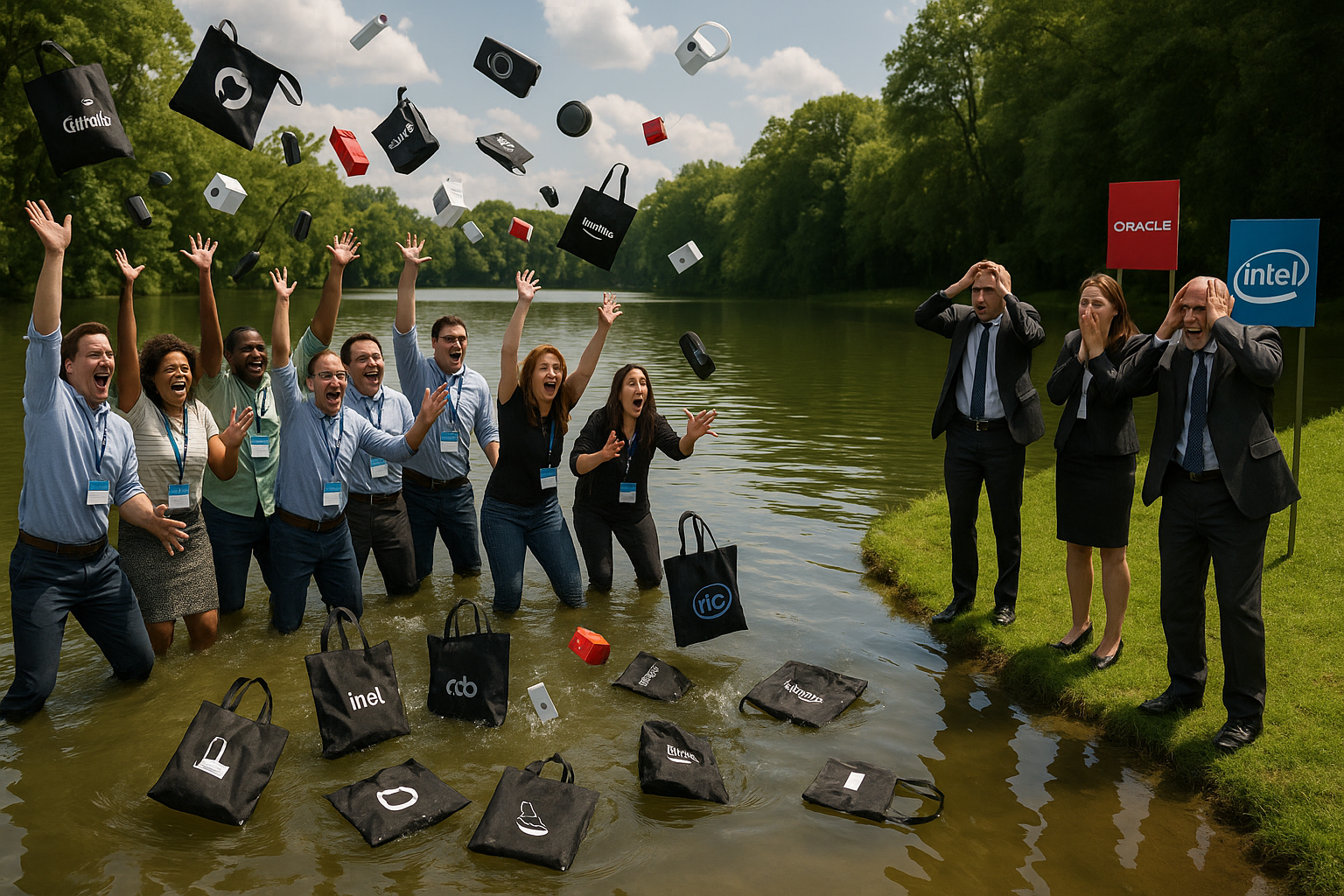 New SXSW Event Lets Attendees Dispose of Free Stuff Directly Into Lady Bird Lake