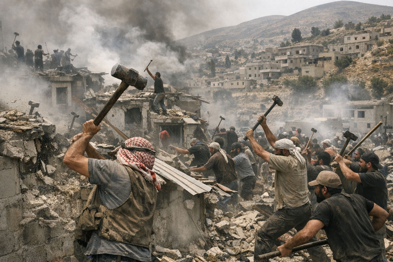 Real Estate Market Gets Unexpectedly Violent in West Bank Development Zone