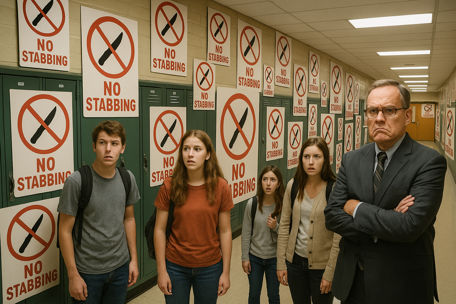 School Introduces New ‘No Stabbing’ Policy After Recent Incident