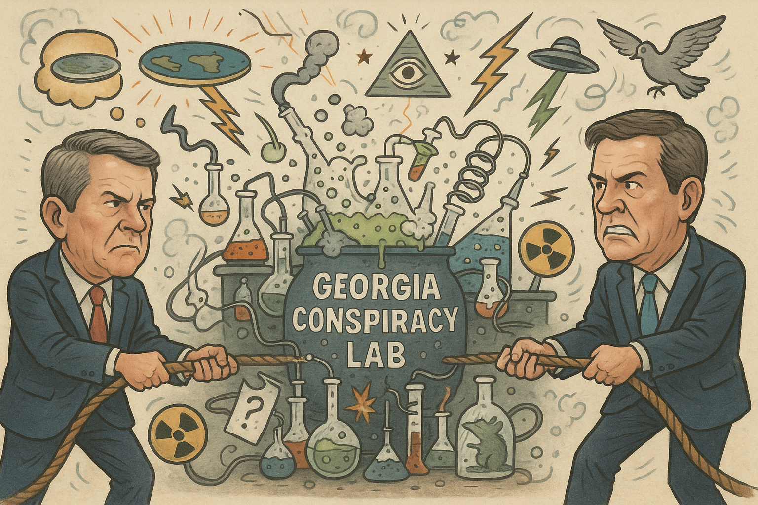 Two Candidates Vie for Control of Georgia’s Most Talked-About Conspiracy Lab