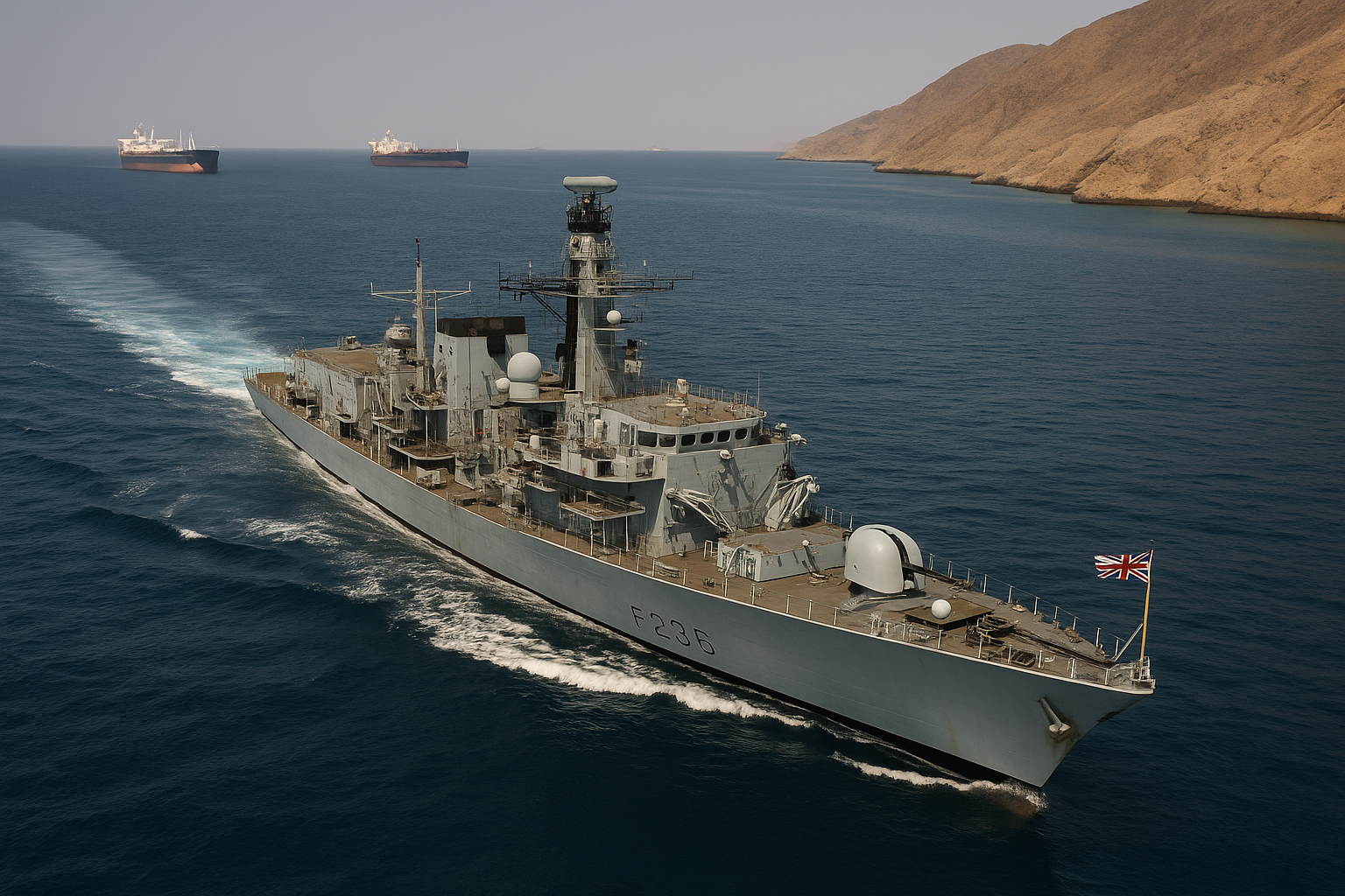 UK Considers ‘Any Options’ to Secure Oil Route, Including Asking Very Nicely