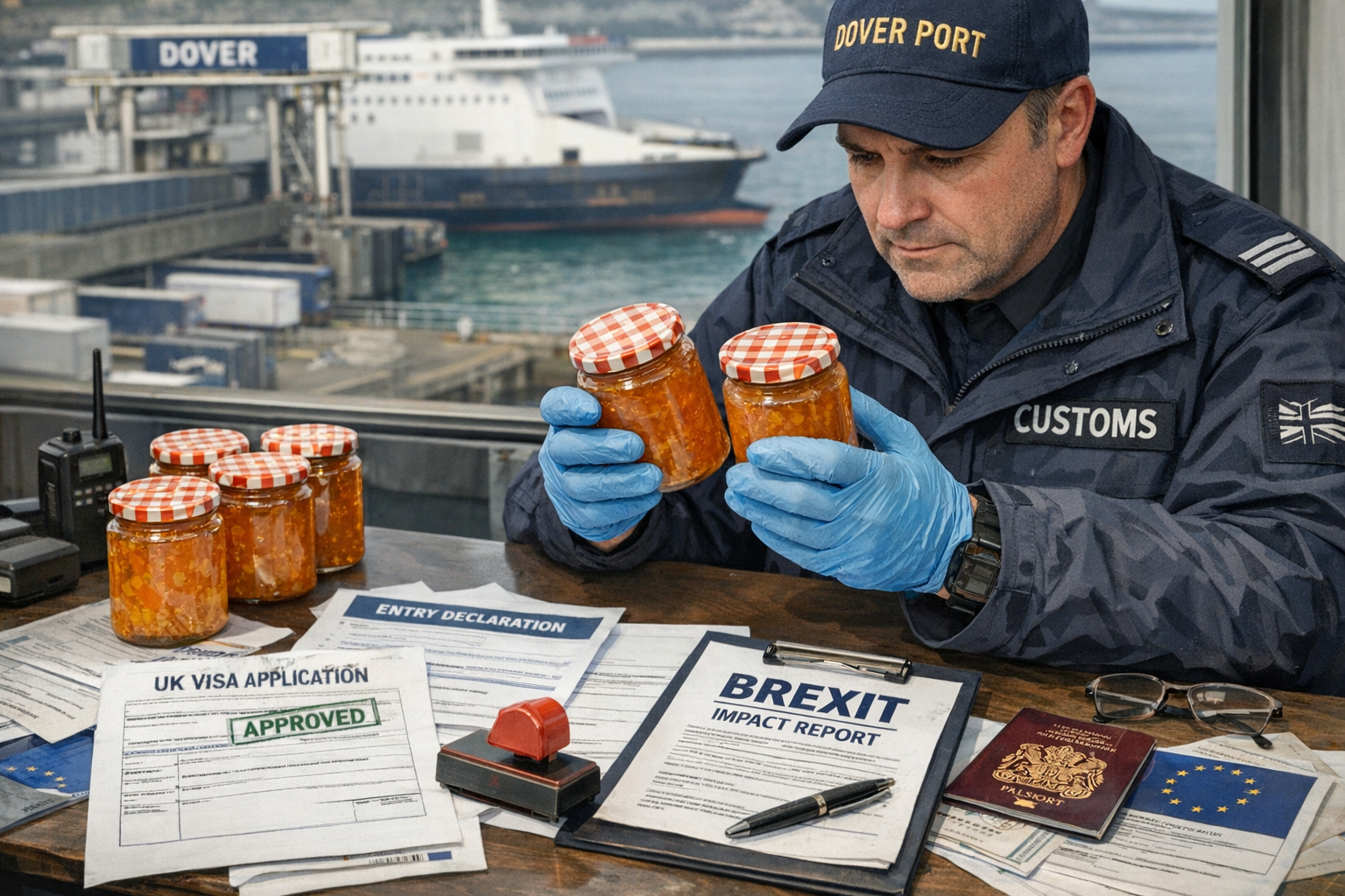 UK Successfully Negotiates Freedom of Movement for Orange Preserves